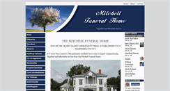 Desktop Screenshot of mitchellcofuneralhome.com